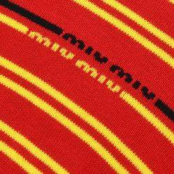 Pre Owned Miu Miu Sweater Yellow Red #38