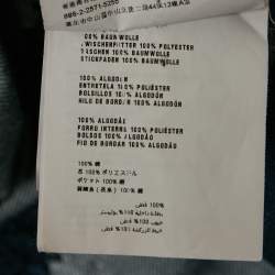 Pre Owned Miu Miu Blue Crochet Pocket Denim Midi Skirt XS