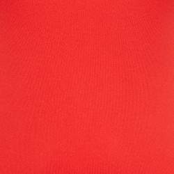 مملوكة مسبقًا مية ميو بدلة سباحة حمراء بشعار مضاف تقني بحياكة قطعة واحدة صغيرة