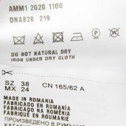 مملوكة مسبقًا Miu Miu Black Wool blend Elastic Waist Pants S