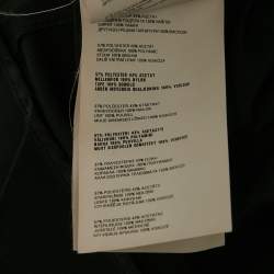 مملوكة مسبقًا Miu Miu Black Synthetic Flared Mini Dress S