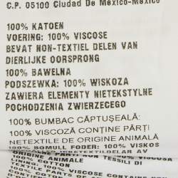 Pre Owned Miu Miu Multicolour Floral Print Terry Coat S