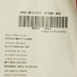 مملوكة مسبقًا Miu Miu Red Crepe Back-Open Flared Mini Dress S