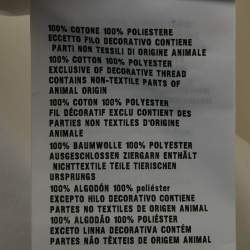 مملوكة مسبقًا Miu Miu White Floral Embroidered Smock Blouse S