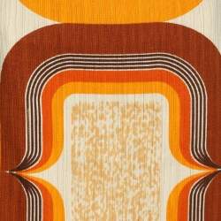 Pre Owned Miu Miu Multicolor Printed Linen Skirt M