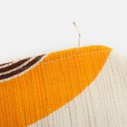 Pre Owned Miu Miu Multicolor Printed Linen Skirt M