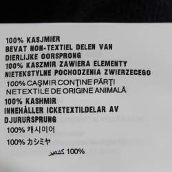 مملوكة مسبقًا بولو ميوميو بأكمام طويلة بتصميم كابلات تريكو أزرق مقاس صغير (سمول)