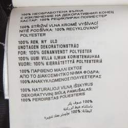 مملوكة مسبقًا Miu Miu Navy Blue Gabardine Midi Dress M