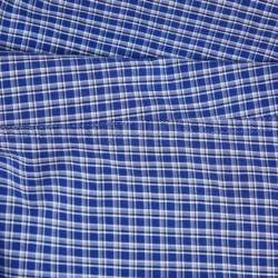 مملوكة مسبقًا Miu Miu Blue Checks Poplin Long Sleeve Shirt M