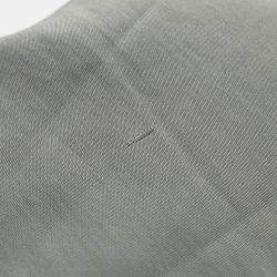 مملوكة مسبقًا بلوزون ميو ميو حرير تقني بسحاب بوليستر 76% حرير 24% أزرق/فضي رمادي مقاس 40