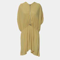 مملوكة مسبقًا فستان ميو ميو سحاب برباط قصير مقاس صغير