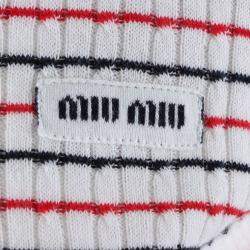 Pre Owned Miu Miu short-sleeve knit 38