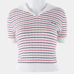 Pre Owned Miu Miu short-sleeve knit 38