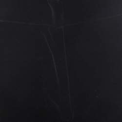 Miu Miu Black Velvet Stretch Ankle Zip Detail Trousers L