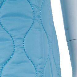 Miu Miu Powder Blue Quilted Mini Skirt  S
