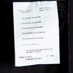 Miu Miu Black Cotton Elasticized Waist Skirt S