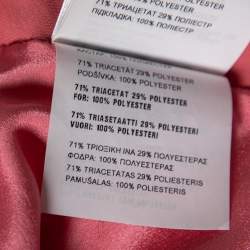 Miu Miu Pink Crepe Scalloped Cady Mini Skirt XS