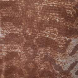 Miu Miu Brown Animal Printed Modal Knit Top M
