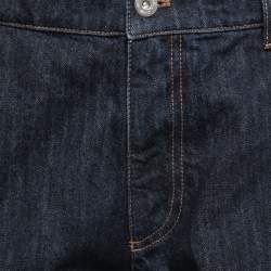 Miu Miu Indigo Embellished Detail Crop Jeans M