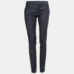 Miu Miu Blue Denim Slim Fit Jeans M Waist 34"