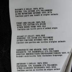 مملوكة مسبقًا Miu Miu Black Silk & Lace Sleeveless Blouse S