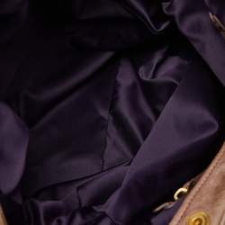Miu Miu Dusty Pink Leather Lily Distressed Satchel