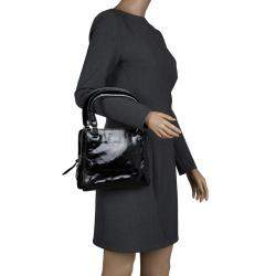 Miu Miu Black Patent Leather Tote