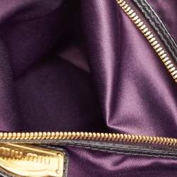 Miu Miu Multicolor Leather Patchwork Crystals Hobo