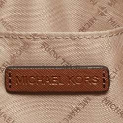 Miu Miu Gold Leather Pleated Zip Clutch