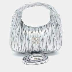 Miu Miu Wander Matrace Hobo Bag