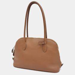 Miu Miu Brown Leather Shoulder Bag