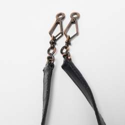 Miu Miu Black Leather Patchwork Harlequin Hobo