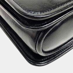 Miu Miu Black Leather Chain Shoulder Bag