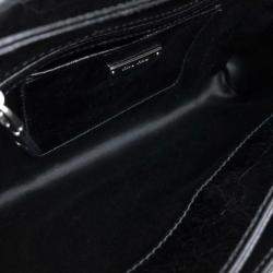 Miu Miu Black Leather Chain Shoulder Bag