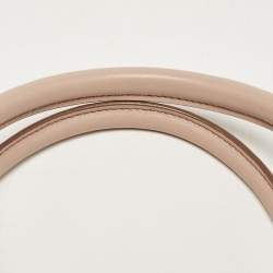 Miu Miu Beige Matelasse Leather Shoulder Bag