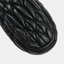 Miu Miu Black Leather Shoulder Bag