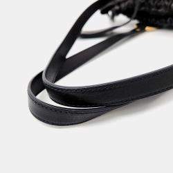 Miu Miu Black Nappa Leather Shoulder Bag