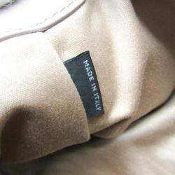 Miu Miu Pink Beige Leather Shoulder Bag