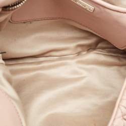 Pre Owned حقيبة كتف ميو ميو كريستال جلد نابا مبطنة سوداء