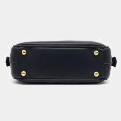 Miu Miu Black Leather Arcadie Crossbody Bag