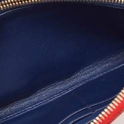 Miu Miu Red Patent Leather Zip Continental Wallet