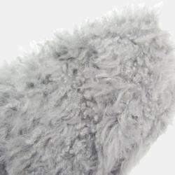  Miu Miu Grey Fur Shoulder Bag