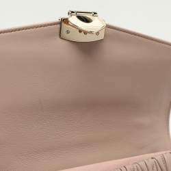 Miu Miu Beige Matelasse Leather Top Handle Bag