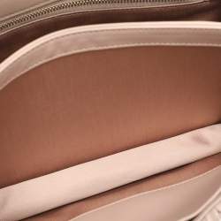 Miu Miu Beige Matelasse Leather Top Handle Bag