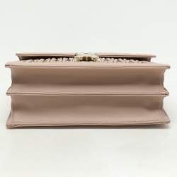 Miu Miu Beige Matelasse Leather Top Handle Bag