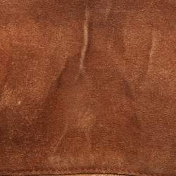 Miu Miu Brown Leather Dahlia Shoulder Bag