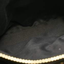 Miu Miu Black Matelasse Leather Biker Tote