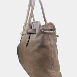 Miu Miu Brown Leather Aventure Handbag
