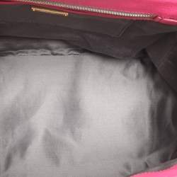 Miu Miu Pink Leather Zip Satchel