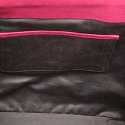 Miu Miu Pink Leather Zip Satchel